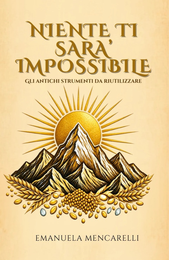 Copertina del libro «Niente ti sarà impossibile — Gli antichi strumenti da riutilizzare» di Emanuela Mencarelli