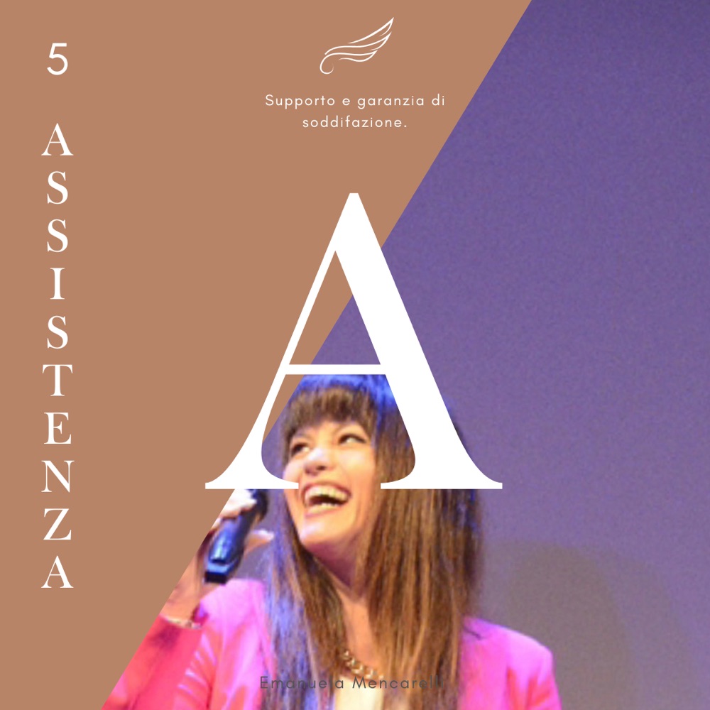 Emanuela Mencarelli — Assistenza: supporto e garanzia di soddisfazione
